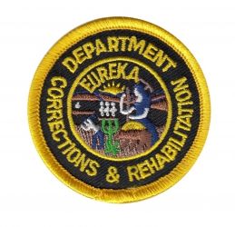"CDCR" CALIFORNIA DEPARTMENT OF CORRECTIONS & REHABILITATION Round Patch